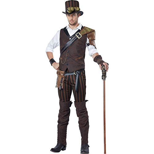 Traje De Adult Steampunk Adventurer