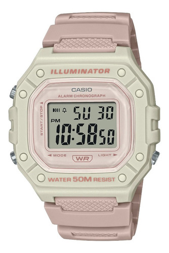 Relógio Casio Feminino Digital W-218hc-4a2vdf