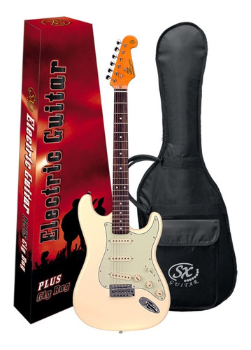  Guitarra Eléctrica Stratocaster Sx Vintage Fst 62 + Funda