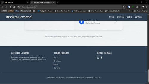 Site Para Escritor À Venda Domínio, Redes E Hospedagem