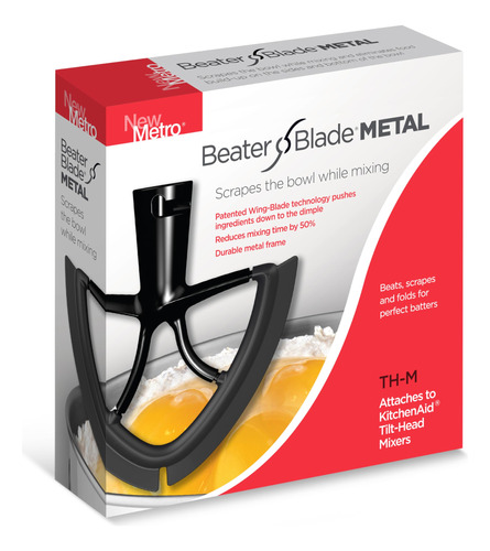 New Metro Design Beater Blade Metal Th-m Compatible Con Kit.