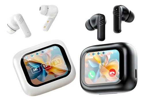 Audífonos Inalámbrico Bluetooth Con Pantalla Tactil