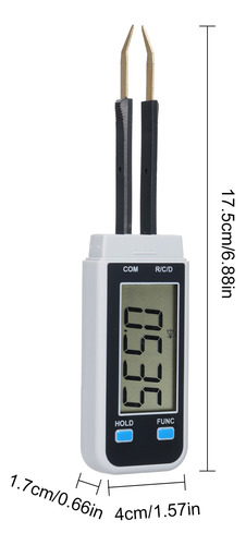 Probador De Capacitancia Y Resistencia Digital Smart Smd, 29