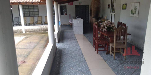 Chácara Com 2 Dormitórios À Venda, 3000 M² Por R$ 500.000,00 - Chácaras De Recreio Represa - Nova Odessa/sp - Ch0142