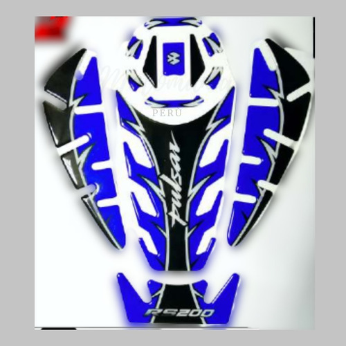 Protector De Tanque Rs200 Completo Azul