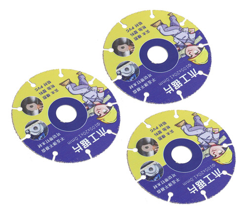 Saw Blade 3pcs Circular Incisive Clean Cutting Multi Purpose
