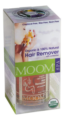 Moom Kit De Removedor De Pelo Organico Con Lavanda - 1 Ea, 1