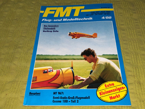 Fmt - Flug Und Modelltechnik 4/88 - Technik Und Handwerk (Usado)