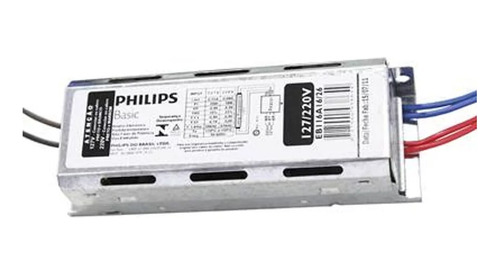 Reator Eletrônico 2x32w Bivolt Para Lâmpada Tubo T8 Philips