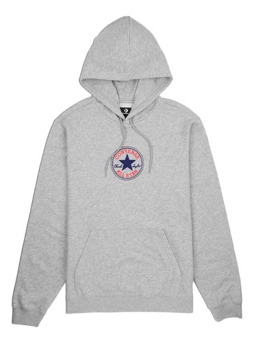 Hoodie Converse Go-to Chuck Taylor Patch-gris