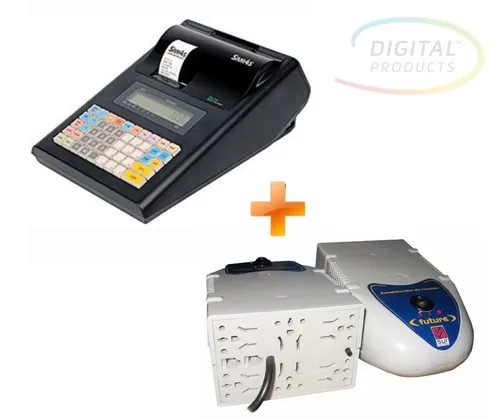 Controlador Fiscal Er-sam4s 230 + Estabilizador Tensión 
