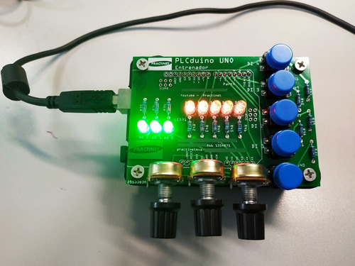 Plcduino Entrenador Plc Arduino Hmi Curso