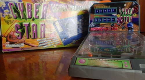 Imagen 2 de 3 de Mini Pinball Flipper Con Luz Y Sonido