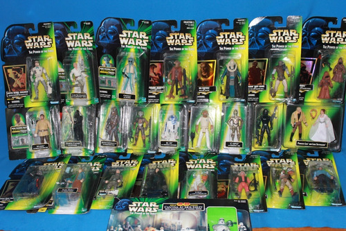 Darth Vader With Lightsaber Star Wars Power Of The Force (Usado)