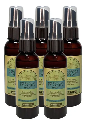 comprar Spray Cicatrizante Calendula Y Aloe Cicadin Nordin 60ml 5pzs