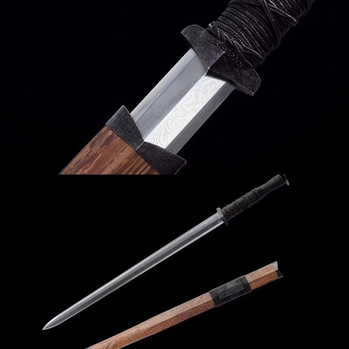 Espada Chinesa Tradicional Jian Dinastia Han Wushu Kung Fu 