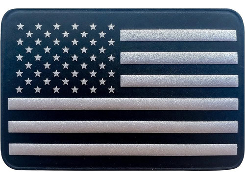 Seibertron Reflective Us Flag2 X3  En El Parche De Pvc 3d Da