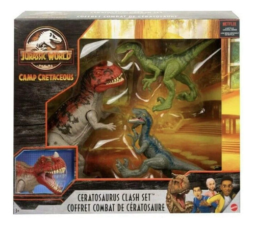 Jurassic World: Campamento Cretácico - Set De Combate Cret.