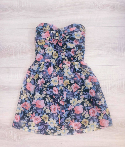 Vestido Floreado De Gasa Forever 21