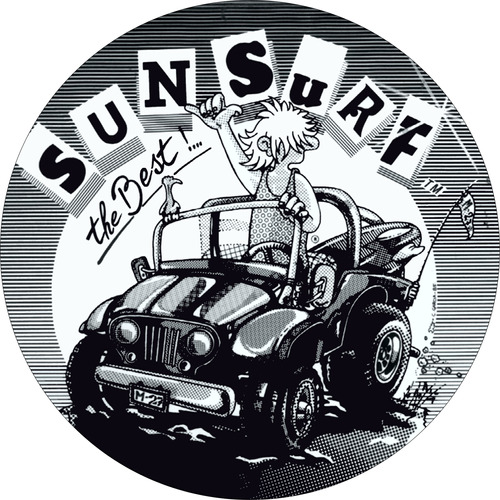 Sun Surf Jeep Slipmat Paño Excelente Calidad Exclusivos