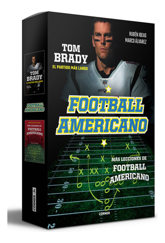 Libro Estuche Foot Ball Americano (mas Lecciones/tom Brad...