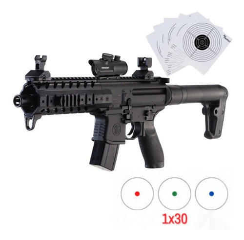 Rifle Sig Sauer Mpx Co2 .177 Mira Axeon 1x30mm Xchws P