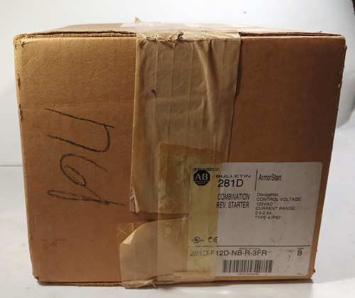 1 New Allen Bradley 281d-f12d-nb-r-3fr Combo Reversi Ccx