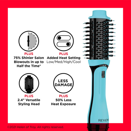Secador De Pelo Y Cepillo De Aire Caliente Revlon One Step V