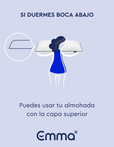 Imagen 7 de 7 de Almohada Emma Memory Adapt