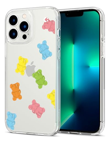 Funda Para iPhone 13 Pro Max Cristaltransparente Gummy Bears