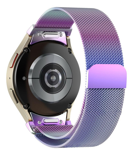 Malla Magnetica Acero Inoxidable Para Galaxy Watch, Rainbow