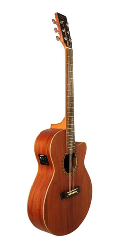 Imagen 2 de 4 de Guitarra electroacústica Gracia 345 natural