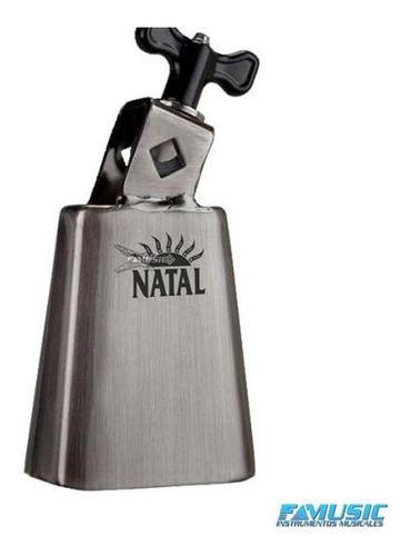 Cencerro Cowbell Con Tornillo Natal Nstc4 Percusion Bateria