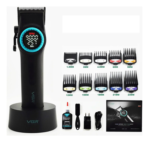 Kit Vgr Maquina De Corte V001 E Acabamento V977 Black