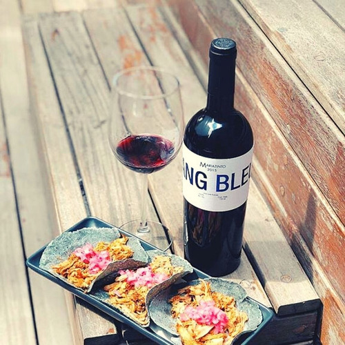 Imagen 2 de 5 de Vino Tinto Sang Bleu 750 Ml