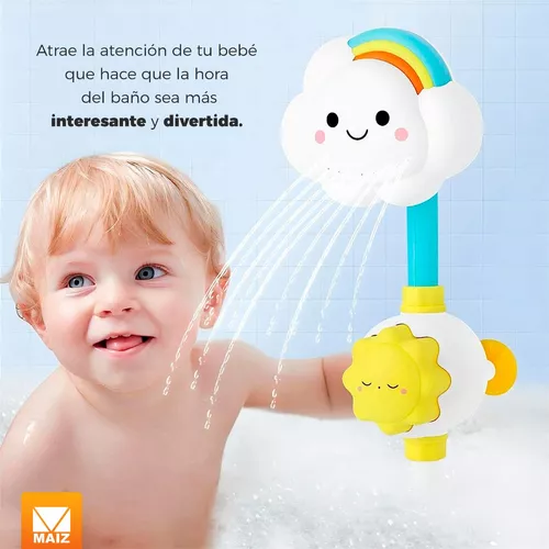 Baño en la regadera con tu bebe 