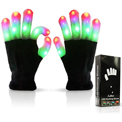 Guantes Led Niños Luces Led Dedos: Increíbles Juguete...