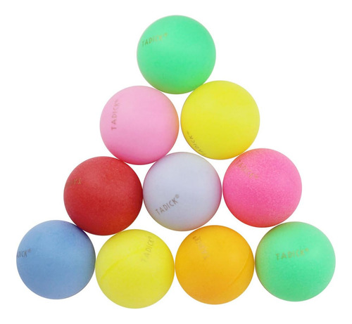 Paquete De 100 Pelotas De Ping Pong De Colores Para Bricolaj