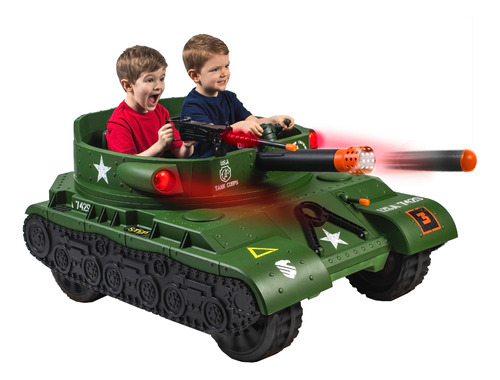 Tanque De Guerra De Juguete Para Niños, De 24 Voltion