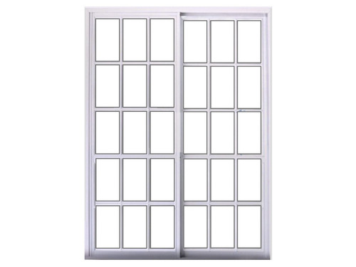 Ventana Aluminio 150x200 Balcon Vidrio Repartido Abershop