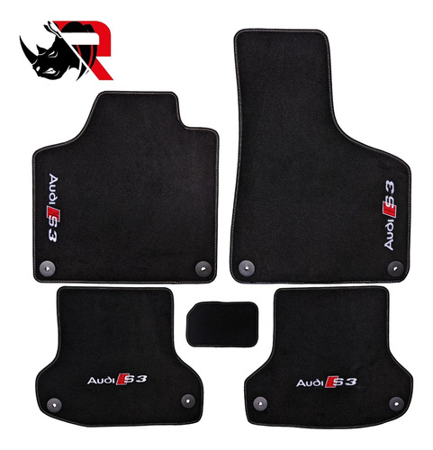 Tapete De Alfombra Automotriz  Compatible Con Audi S3 / M3 