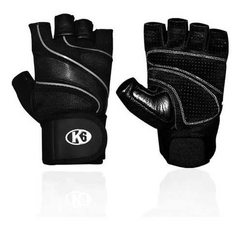 Guantes Gym Pesas Gimnasio Crossfit Force K6 Fitness