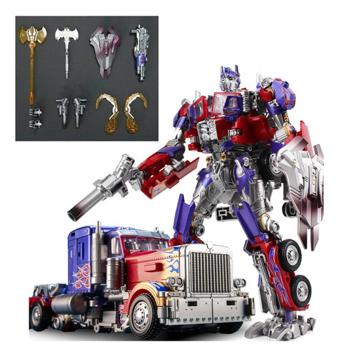 Transformers Optimus Prime Premium Edición Transformable Car