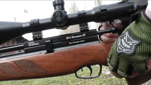 Rifle Pcp Bsa Buccaneer 5,5 + Mira Telescopica 3-9x40wr Caza