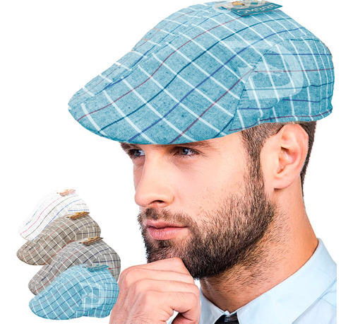 Boina Gatsby Gorro Ingles Peaky Blinders Gorra Plana Unisex