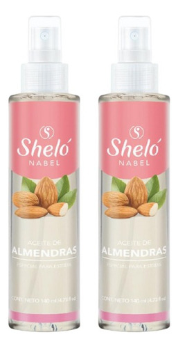 2 Pack Aceite De Almendras Shelo
