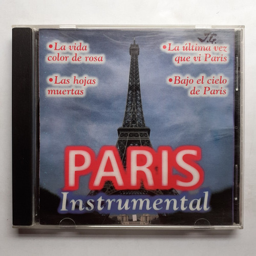 Cd Original - Paris Instrumental (varios) 