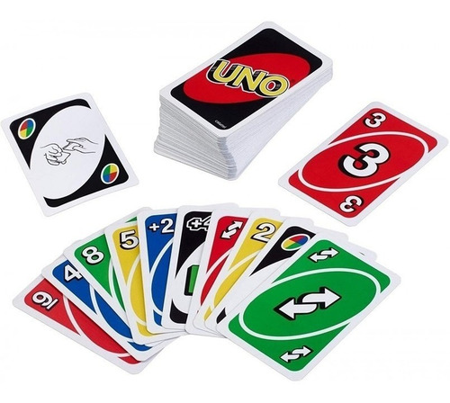 Imagen 5 de 6 de Cartas Uno Juego De Mesa Recreativo 100% Original De Mattel