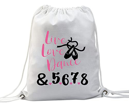 Mochila De Baile Tsotmo Live Love &5678 Mochila De Regalo Pa