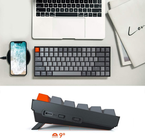 Keycron K2 75% Diseño Bluetooth Wireless Mechanical Gaming K